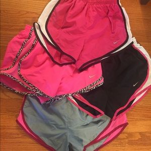 Lot of 4 Nike Tempo Shorts XS